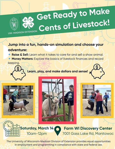 Livestock Reality Store Flyer.  Same information printed next to flyer.